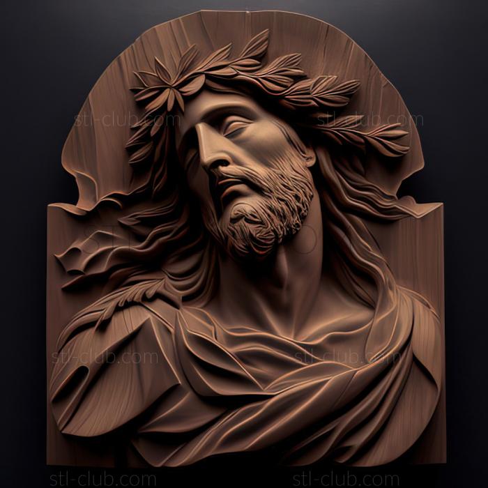 3D model st jesus (STL)